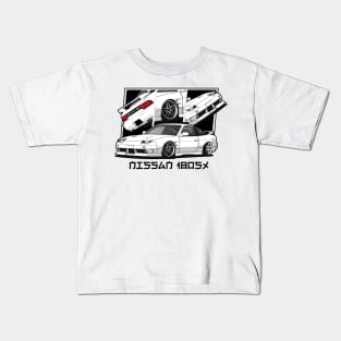 Nissan 180SX JDM Car Kids T-Shirt